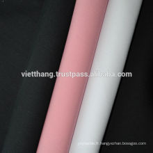 60% coton + 40% polyester TISSU TISSÉ / teint - couleur claire / uni / largeur: 59 &quot;